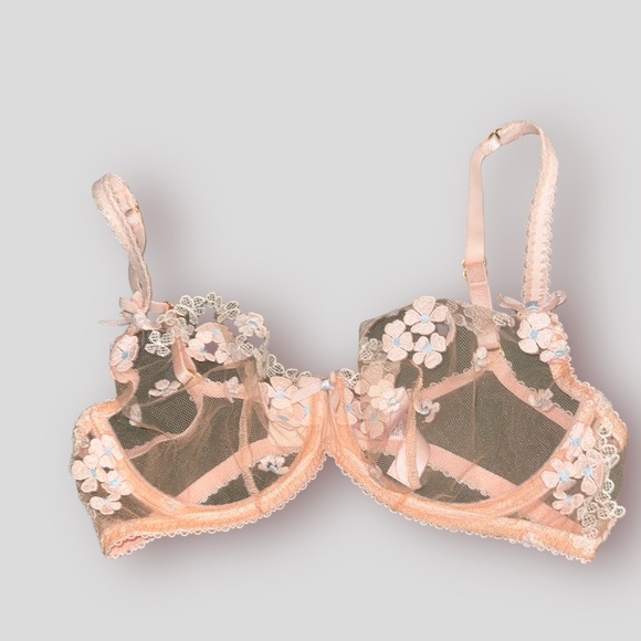 Agent Provocateur Other - Agent provocateur floral pink bra